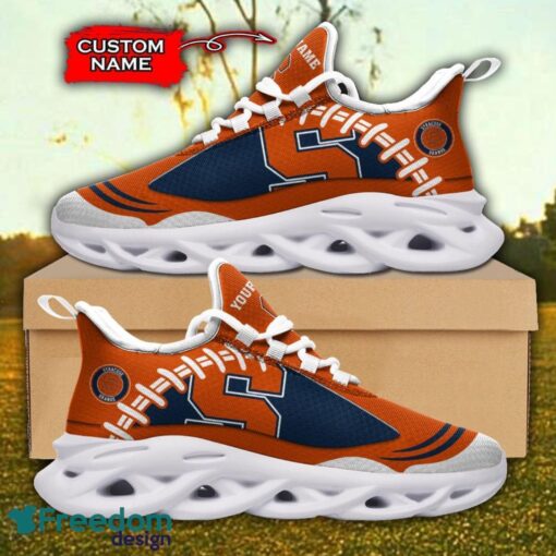 Syracuse Orange NCAA Max Soul Shoes Big Logo And Custom Name Sneakers For Men Women Product Photo 2