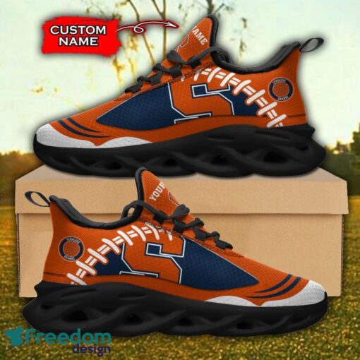 Syracuse Orange NCAA Max Soul Shoes Big Logo And Custom Name Sneakers For Men Women Product Photo 1