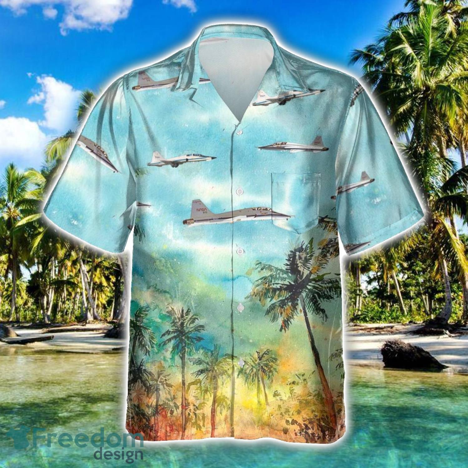 T 38 Talon NASA T38 Aircraft Summer Hawaiian Shirt Veteran Shirt For Men And Women image T-38 Talon NASA T38 Aircraft Summer Hawaiian Shirt Veteran Shirt For Men And Women Product Photo 1