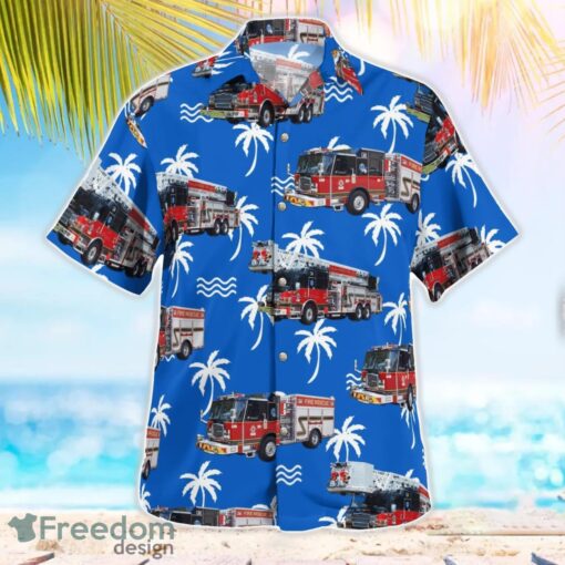 Tallahassee Fire Department, Florida Hawaiian Shirt Beach Summer Gift Product Photo 3