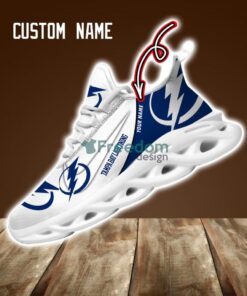 Tampa Bay Lightning Custom Name NHL New Max Soul Shoes Sneaker Personalized Name