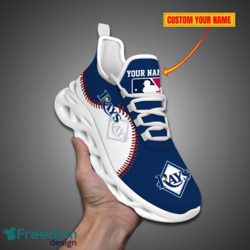 Tampa Bay Rays MLB Personalized Name Max Soul Shoes New Gift Product Photo 1