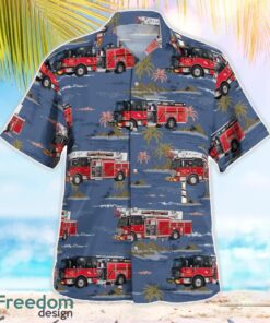 Tennessee Signal Mountain Fire Department Beach Hawaiian Shirt Product Photo 2