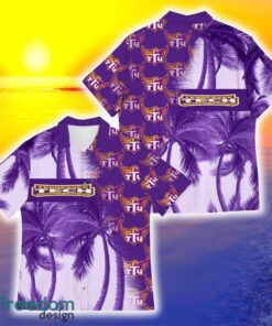 Tennessee Tech Golden Eagles Coconut Tree Aloha 3D Hawaiian For Summer Beach