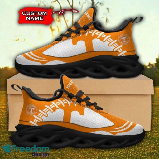 Tennessee Volunteers NCAA Max Soul Shoes Big Logo And Custom Name Sneakers For Men Women Product Photo 1