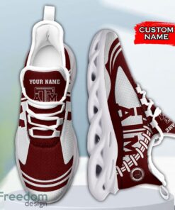 Texas A&M Aggies NCAA Max Soul Shoes Big Logo And Custom Name Sneakers For Men Women Product Photo 4