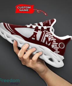 Texas A&M Aggies NCAA Max Soul Shoes Big Logo And Custom Name Sneakers For Men Women Product Photo 5