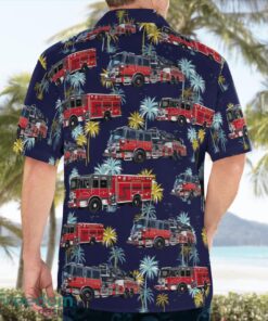 Texas Bellmead Fire Department Tropical 3D Hawaiian Shirt Gift For Summer Product Photo 4