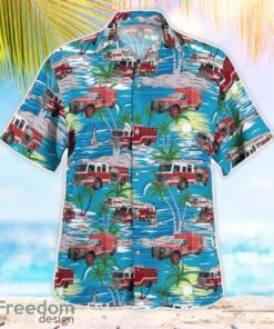 Texas City of New Braunfels Fire Department Hawaiian Shirt Summer Beach Gift Product Photo 2