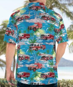 Texas City of New Braunfels Fire Department Hawaiian Shirt Summer Beach Gift Product Photo 4