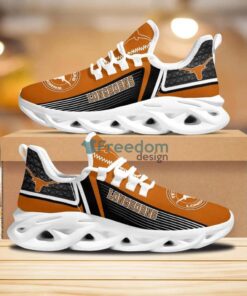 Texas Longhorns #1 Fan Max Soul Shoes Limited Edition New Sneaker