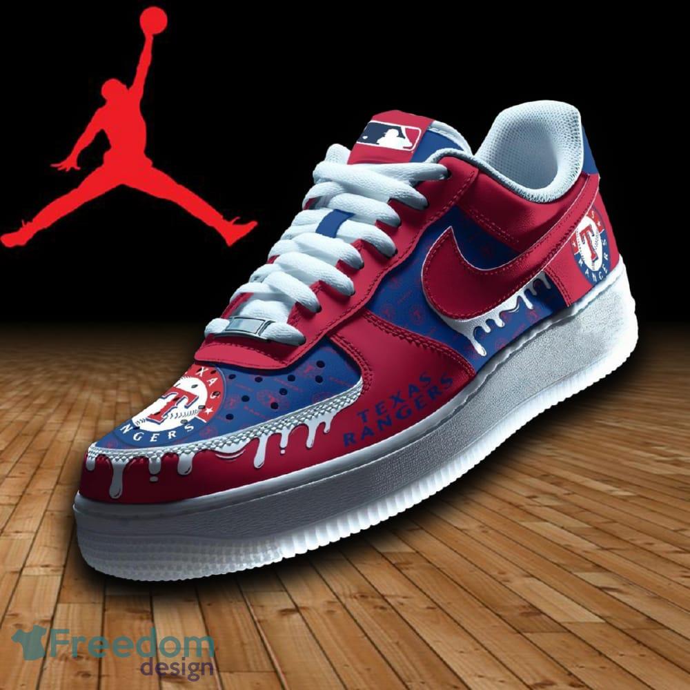 Texas Rangers Air Force 1 Shoes New Trending For Men Women Gift AF1 - Texas Rangers Air Force 1 Shoes New Trending For Men Women Gift AF1