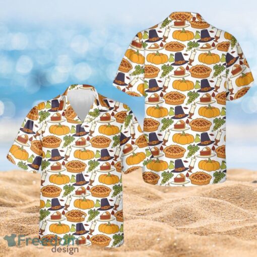 Thanksgiving Harvest Celebration Thanksgiving Gifts Full Over Print Hawaiian Shirt Product Photo 1