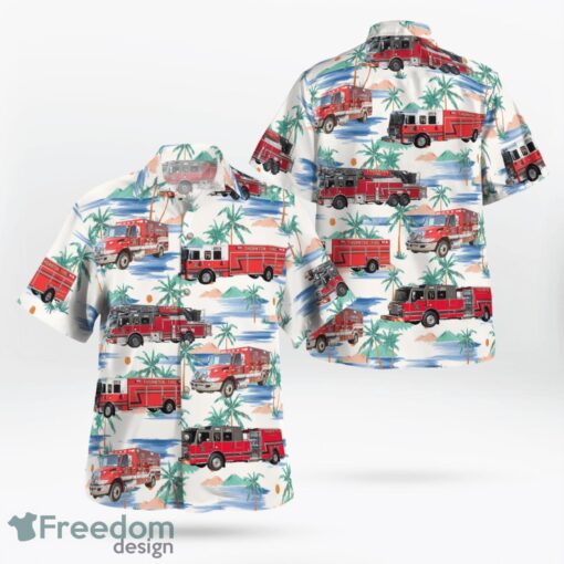 Thornton, Colorado, City of Thornton Fire Department Tropical 3D Hawaiian Shirt Gift For Summer Product Photo 1