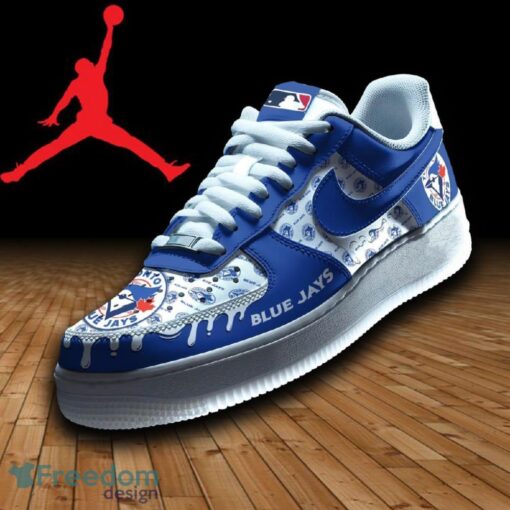 Toronto Blue Jays Air Force 1 Shoes New Trending For Men Women Gift AF1 - Toronto Blue Jays Air Force 1 Shoes New Trending For Men Women Gift AF1