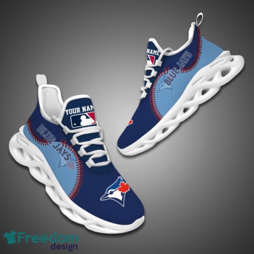 Toronto Blue Jays MLB Personalized Name Max Soul Shoes New Gift Product Photo 2