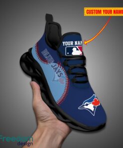 Toronto Blue Jays MLB Personalized Name Max Soul Shoes New Gift