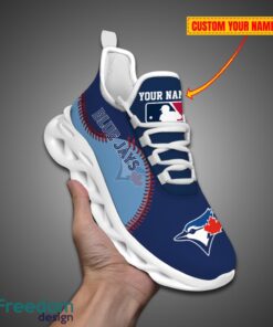 Toronto Blue Jays MLB Personalized Name Max Soul Shoes New Gift Product Photo 4