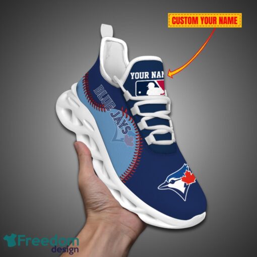 Toronto Blue Jays MLB Personalized Name Max Soul Shoes New Gift Product Photo 4