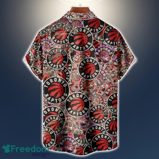 Toronto Raptors Logo All Printed 3D Hawaiian Shirt For Fans NBA Hawaiian Shirt Product Photo 2