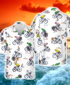Tour De France Cycling Hawaiian Shirt