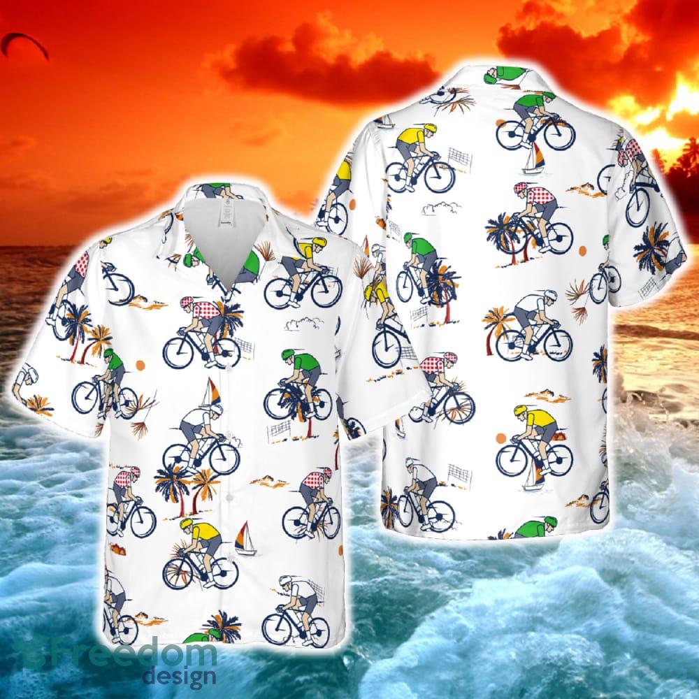 Tour De France Cycling Hawaiian Shirt image Tour De France Cycling Hawaiian Shirt - Tour De France Cycling Hawaiian Shirt-1