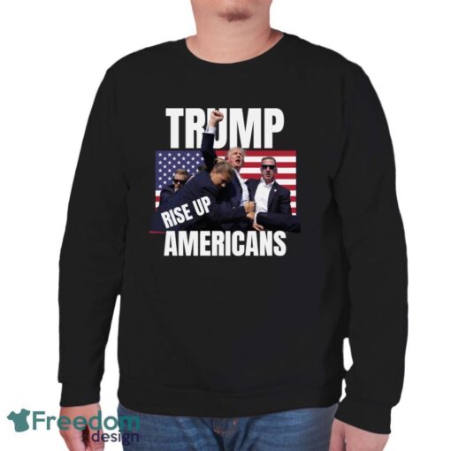 Trump Shot Shirt - Unisex Sweatshirt