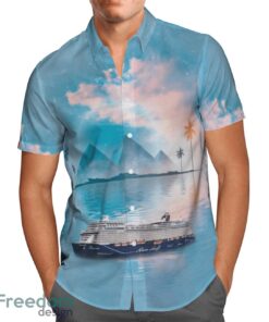 TUI Cruises Mein Schiff Blue Hawaiian Shirt Beach Summer Gift Product Photo 2