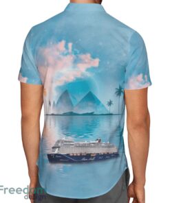 TUI Cruises Mein Schiff Blue Hawaiian Shirt Beach Summer Gift Product Photo 3