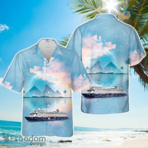 TUI Cruises Mein Schiff Blue Hawaiian Shirt Beach Summer Gift Product Photo 1