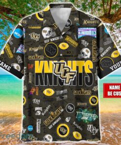 UCF Knights Logo Hawaiian Shirt For Fans Trending Beach Shirt Custom Name Product Photo 1