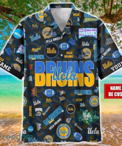 UCLA Bruins Logo Hawaiian Shirt For Fans Trending Beach Shirt Custom Name