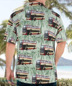 UK Double-decker Hedingham Enviro400 Bus Hawaiian Shirt Men Women Beach Shirt Product Photo 2