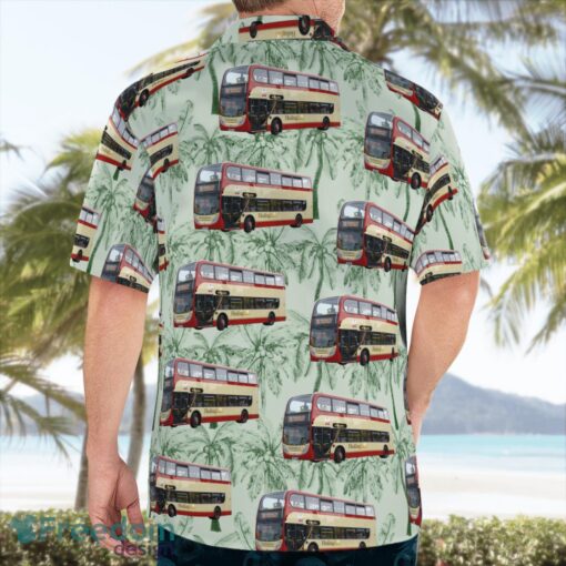 UK Double-decker Hedingham Enviro400 Bus Hawaiian Shirt Men Women Beach Shirt Product Photo 2