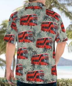 UK Double-decker New Routemaster Bus Hawaiian Shirt Men Women Beach Shirt Product Photo 2