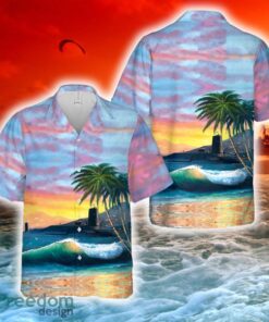 United Kingdom, Royal Navy Vanguard-class Submarine Hawaiian Shirt