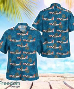 United States Coast Guard C-130 Tropical 3D Hawaiian Shirt Gift For Summer