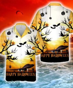 US Air Force 357th Fighter Squadron A-10C Warthog Happy Halloween Hawaiian Shirt