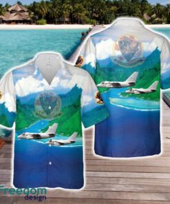 US Navy Lockheed S-3B Viking Of VS-21 Hawaiian Shirt