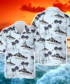 US Navy USS Ernest G. Small (DDDDR-838) Hawaiian Shirt