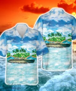 US Navy USS Hector (AR-7) Hawaiian Shirt