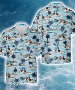 US Navy USS Kinkaid (DD-965) Hawaiian Shirt