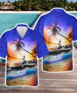 US Navy USS Oriskany (CVCVA-34) Essex-class aircraft carriers Hawaiian Shirt