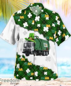 US Waste Management, Patrick Day Hawaiian Shirt Beach Summer Gift Product Photo 3