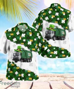 US Waste Management, Patrick Day Hawaiian Shirt Beach Summer Gift Product Photo 1