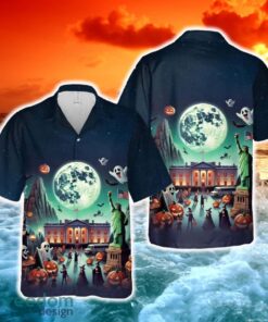 USA Halloween Hawaiian Shirt