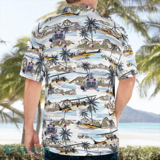 USA Helicopter-Ski Tropical 3D Hawaiian Shirt Gift For Summer Product Photo 2