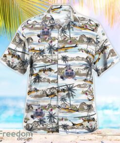 USA Helicopter-Ski Tropical 3D Hawaiian Shirt Gift For Summer Product Photo 3