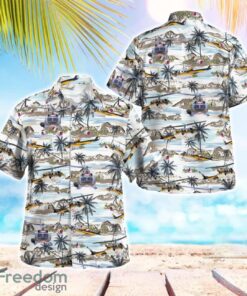 USA Helicopter-Ski Tropical 3D Hawaiian Shirt Gift For Summer