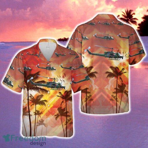 USAF 40th Helicopter Squadron Bell UH Iroquois Hawaiian Shirt Tropical Summer - USAF 40th Helicopter Squadron Bell UH Iroquois Hawaiian Shirt Tropical Summer